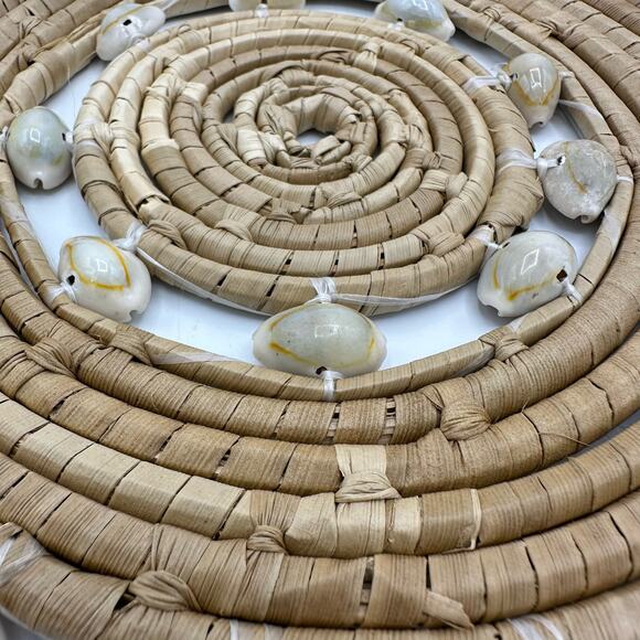 Cowrie Shell Trivet 8.5 inch - Picture 4 of 6
